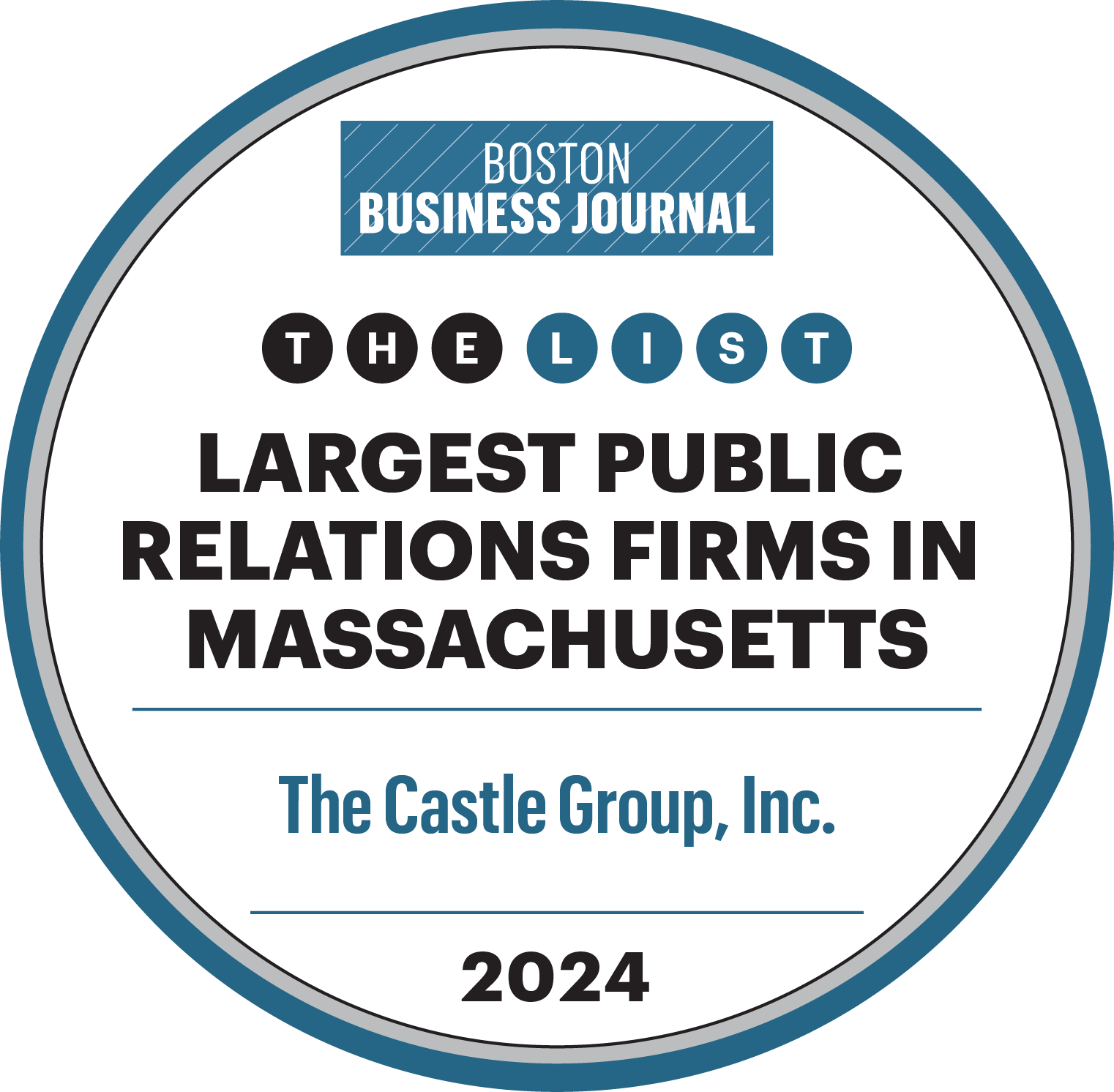 BBJ Largest PR Firms in MA 2024